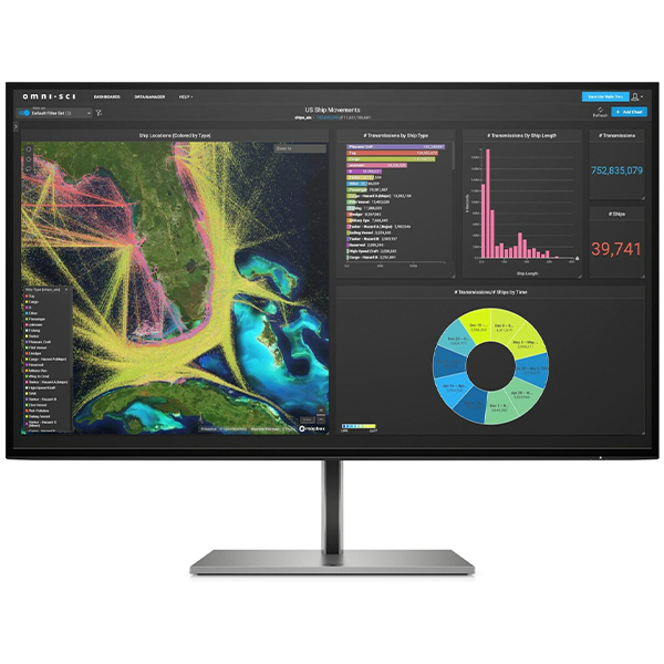 HP Z27K G3, 27” 4K FHD, USB-C, HDMI, DP, USB3/USB-C Monitor with 3 Year Warranty | 1B9T0AA