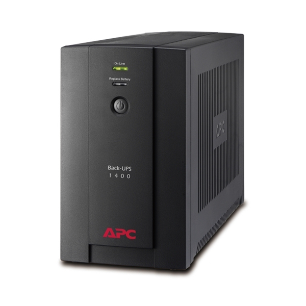 APC Back-UPS, 1400VA, 230V, AVR, IEC Sockets | BX1400UI