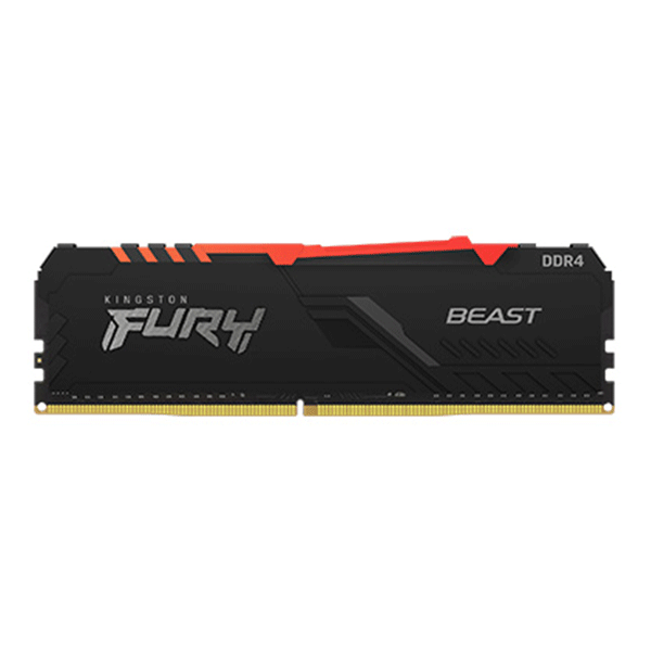 RAM DDR4 8GB/3200 KINGSTON FURY RGB BEAST (1*8GB) | KF432C16BBA/8