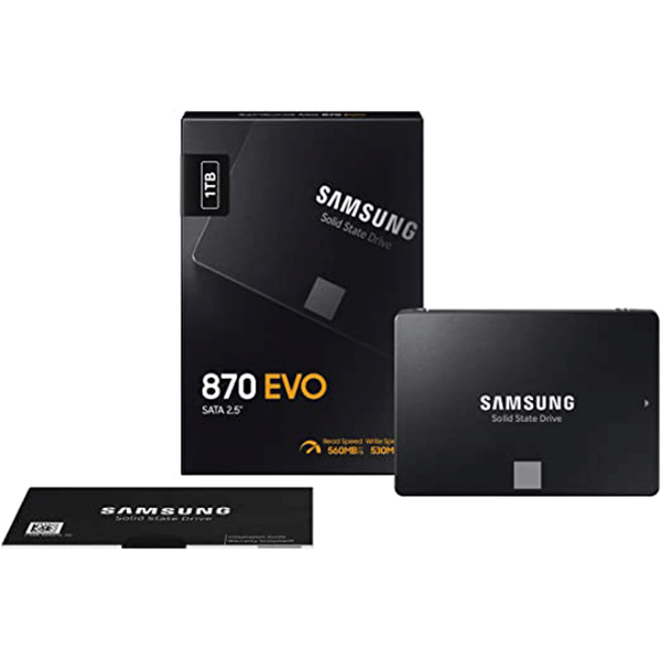 SSD 1TB SAMSUNG 870 EVO 2.5" SATA | MZ-77E1T0BW