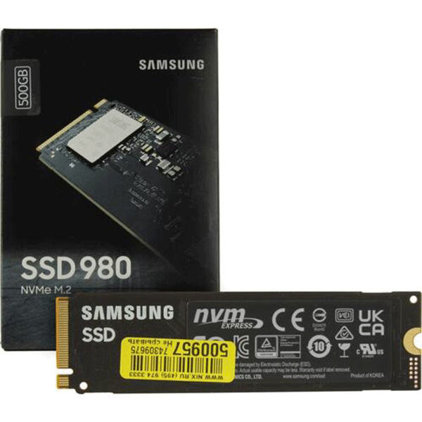 SSD 500GB SAMSUNG 980 NVME M.| MZ-V8V500BW
