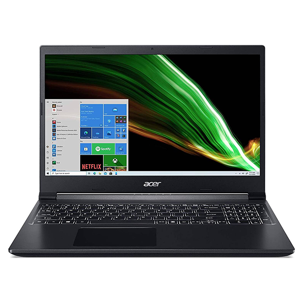 ACER A715 ASPIRE 7 AMD Ryzen™5 5500U Processor, 8GB RAM, 512GB SSD, NVIDIA GTX 1650 4GB GDDR6 Graphics, 15.6" FHD Display,Windows 11 Home, 1 Year Warranty | NH.QBFEM.008