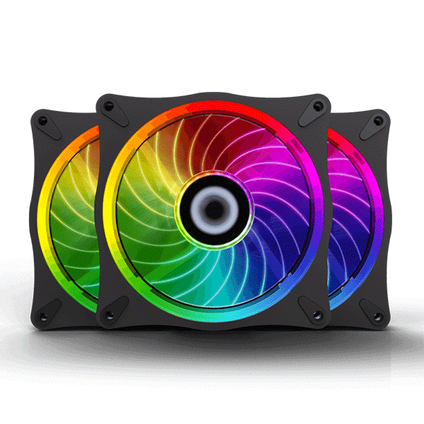 GAMEMAX CASE FAN RL300 120mm  RGB Tripack 1 Year Shop Warranty | RL300