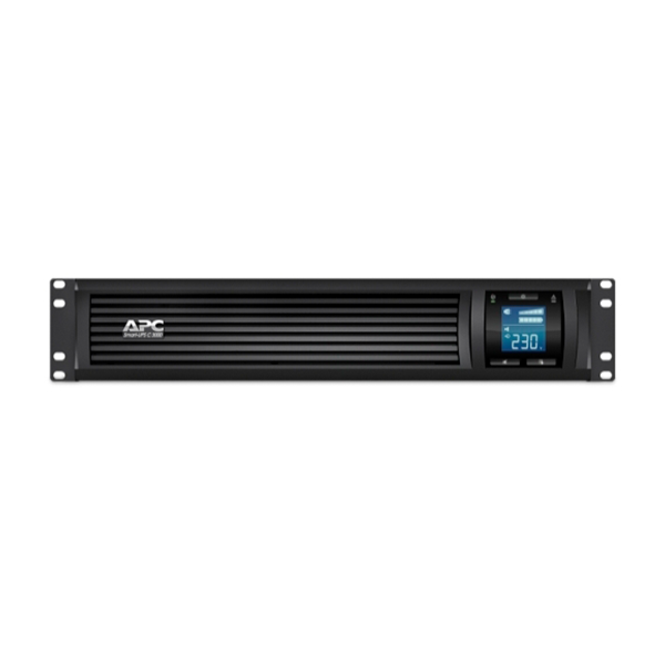 APC Smart-UPS C 3000VA, 230V, LCD, rackmount, 2U, 8x IEC 320 C13 & 2x IEC Jumpers & 1x IEC 320 C19 outlets | SMC3000RMI2U